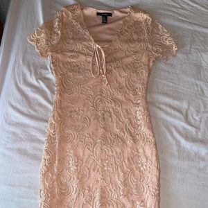Rose Gold Lace Dress💖